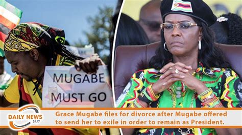 gucci grace files for divorce|Grace Mugabe .